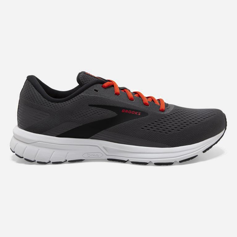 Brooks Signal 3 Mens Road Running Shoes - Blackened Pearl/Black/Red Clay - Philippines (637541CTE)